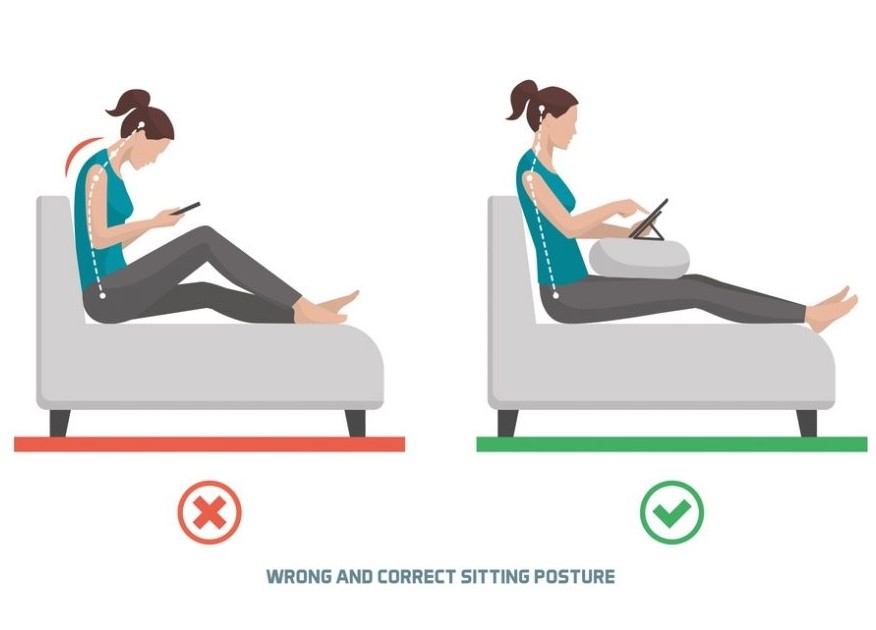 TEXT NECK SYNDROME WRONG POSTURE