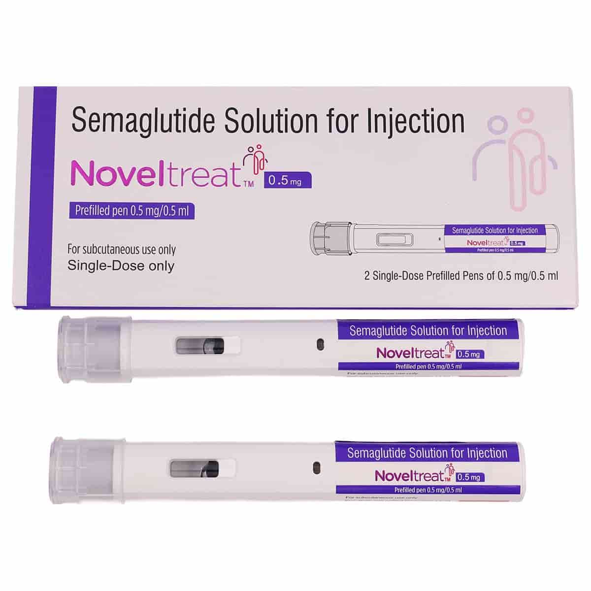 Novel semaglutide injection pen box and syringe for weight loss treatment