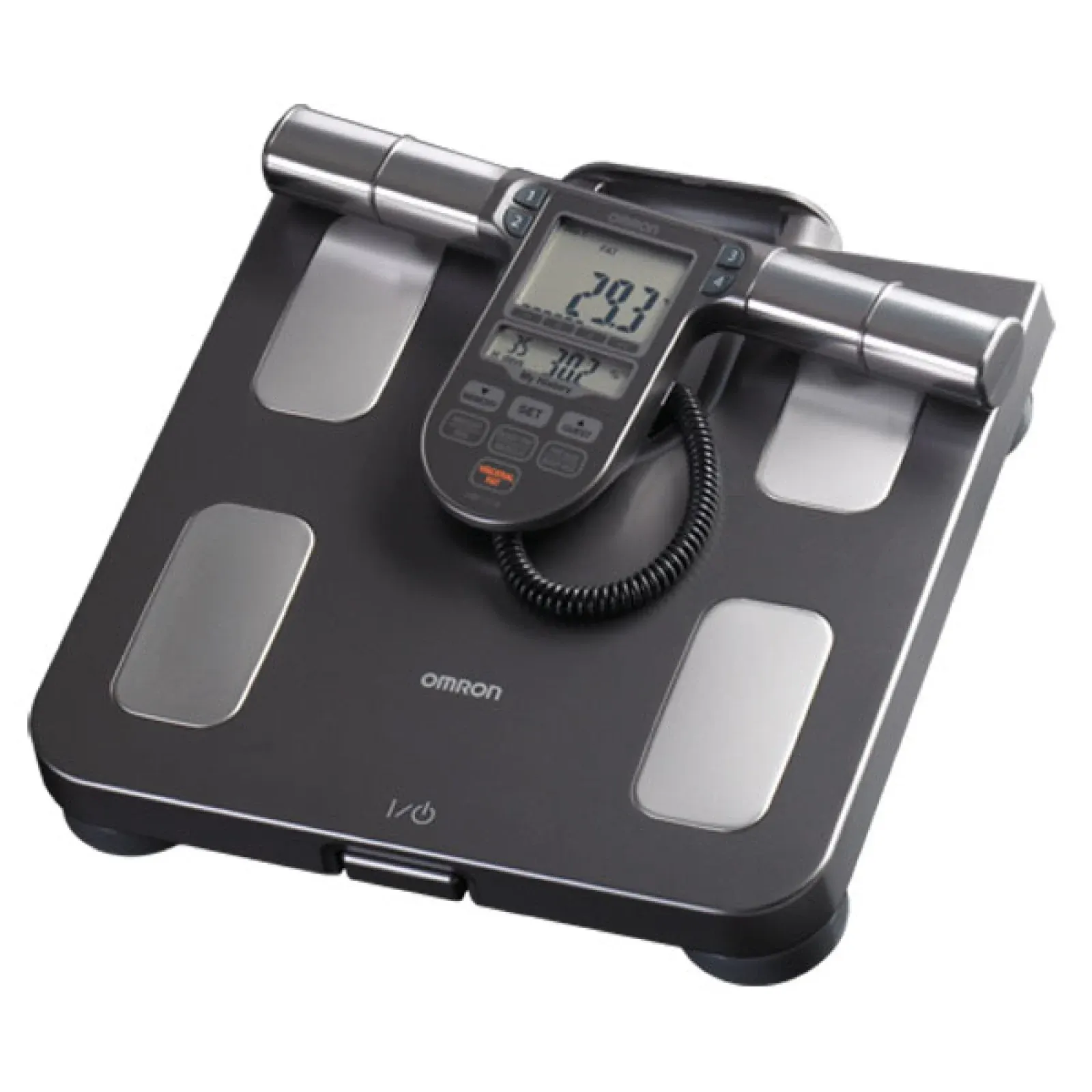 Digital body fat monitor scale for measuring body fat percentage and weight loss